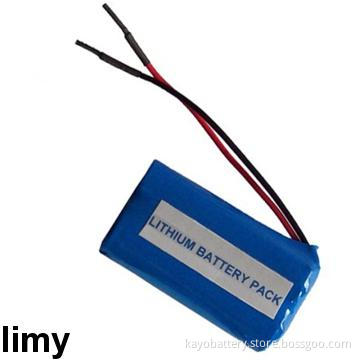 ICR18650 with 1800mAh 7.4V